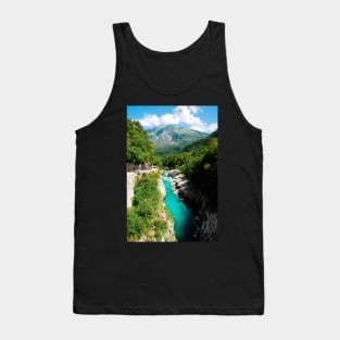 Soca River Near Kobarid Tank Top